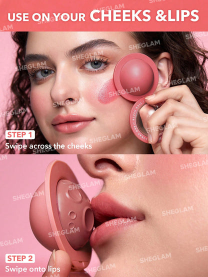 SHEGLAM Lunar Orbit Blush Ball- Adorn 6g