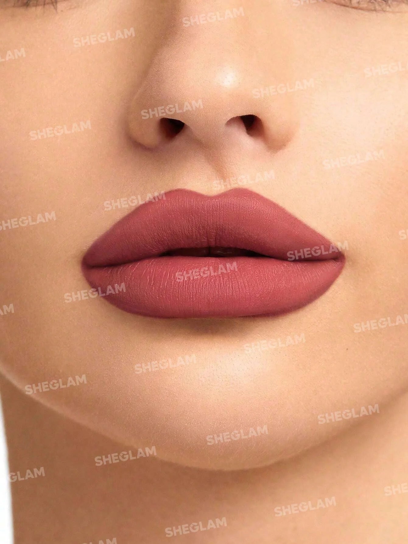 SHEGLAM Matte Allure Lipstick- Retro Rose