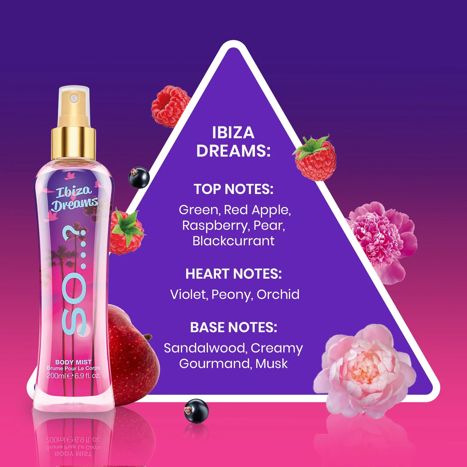 SO…? Ibiza Dreams Body Mist 50ml