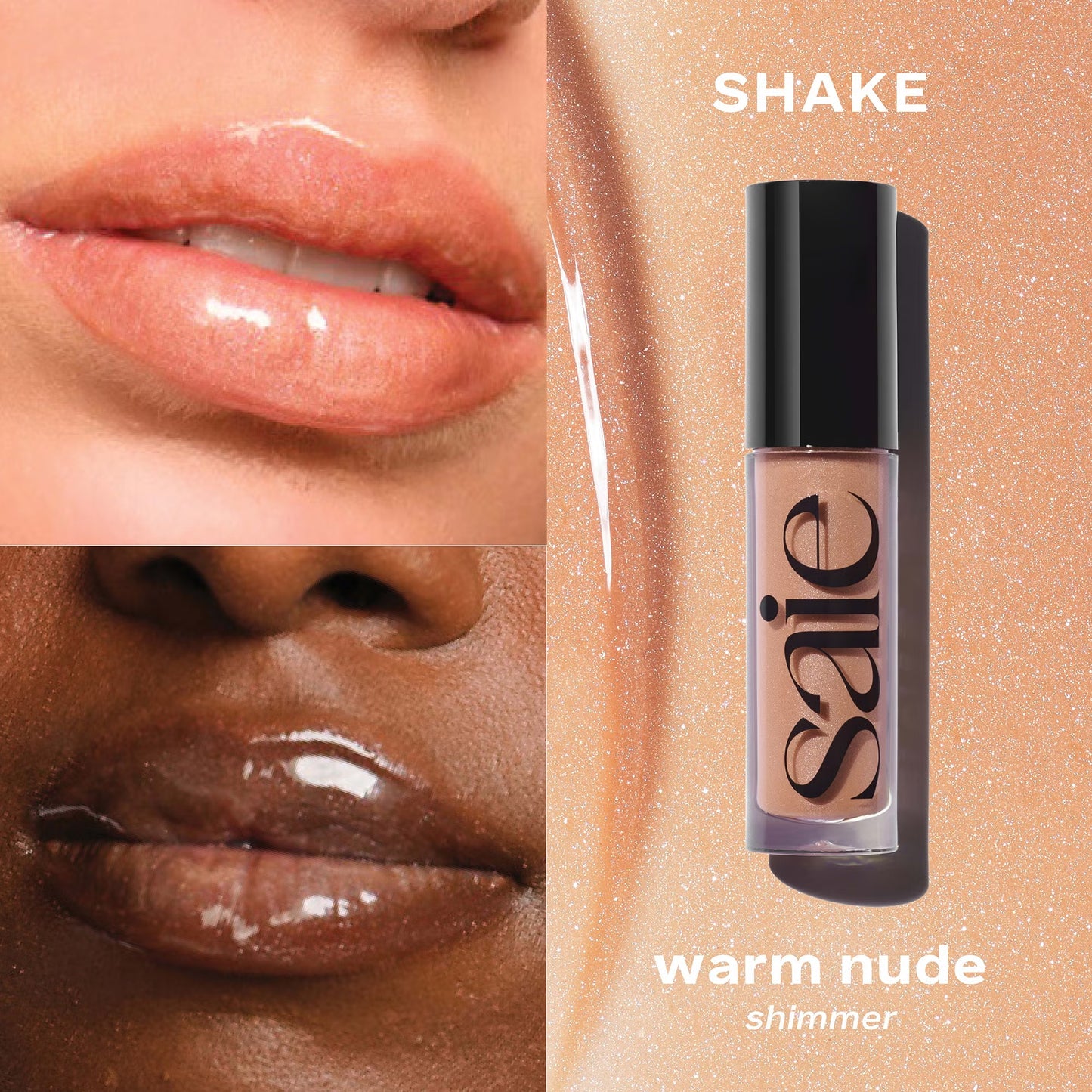 Saie Glossybounce Hydrating Lip Oil- Shake 5ml