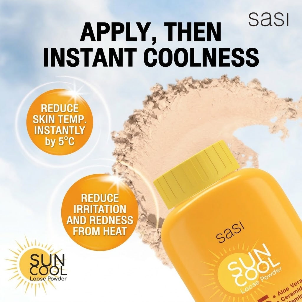 Sasi Sun Cool Loose Powder SPF35 PA+++ 50g