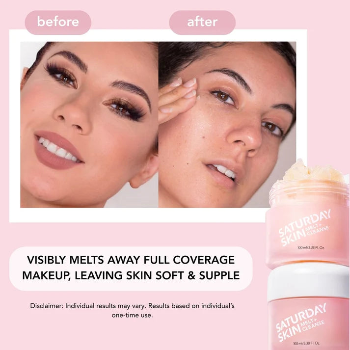 Saturday Skin Melt + Cleanse Makeup Melting Balm 100ml