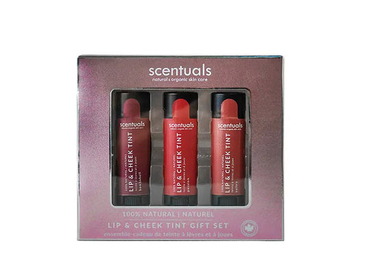 Scentuals Lip & Cheek Tint Gift Set