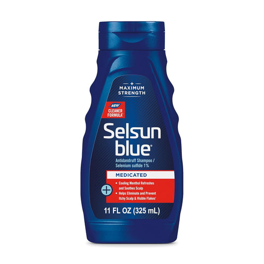 Selsun Blue Medicated Anti-Dandruff Shampoo With Menthol 325ml