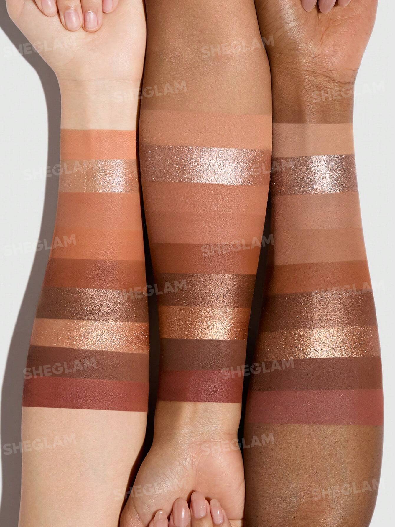 Sheglam 9-Pan Eyeshadow Palette- Cinnamon Spice