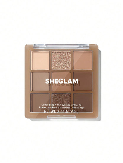 Sheglam 9-Pan Eyeshadow Palette- Coffee Shop