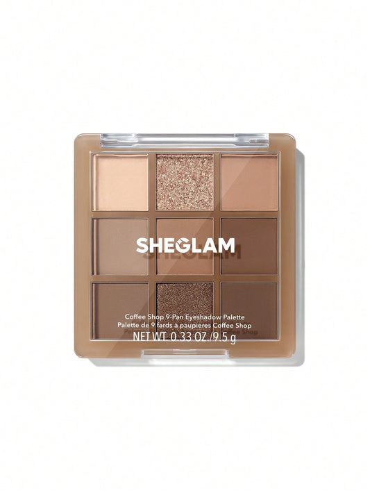 Sheglam 9-Pan Eyeshadow Palette- Coffee Shop