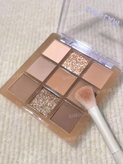 Sheglam 9-Pan Eyeshadow Palette- Coffee Shop