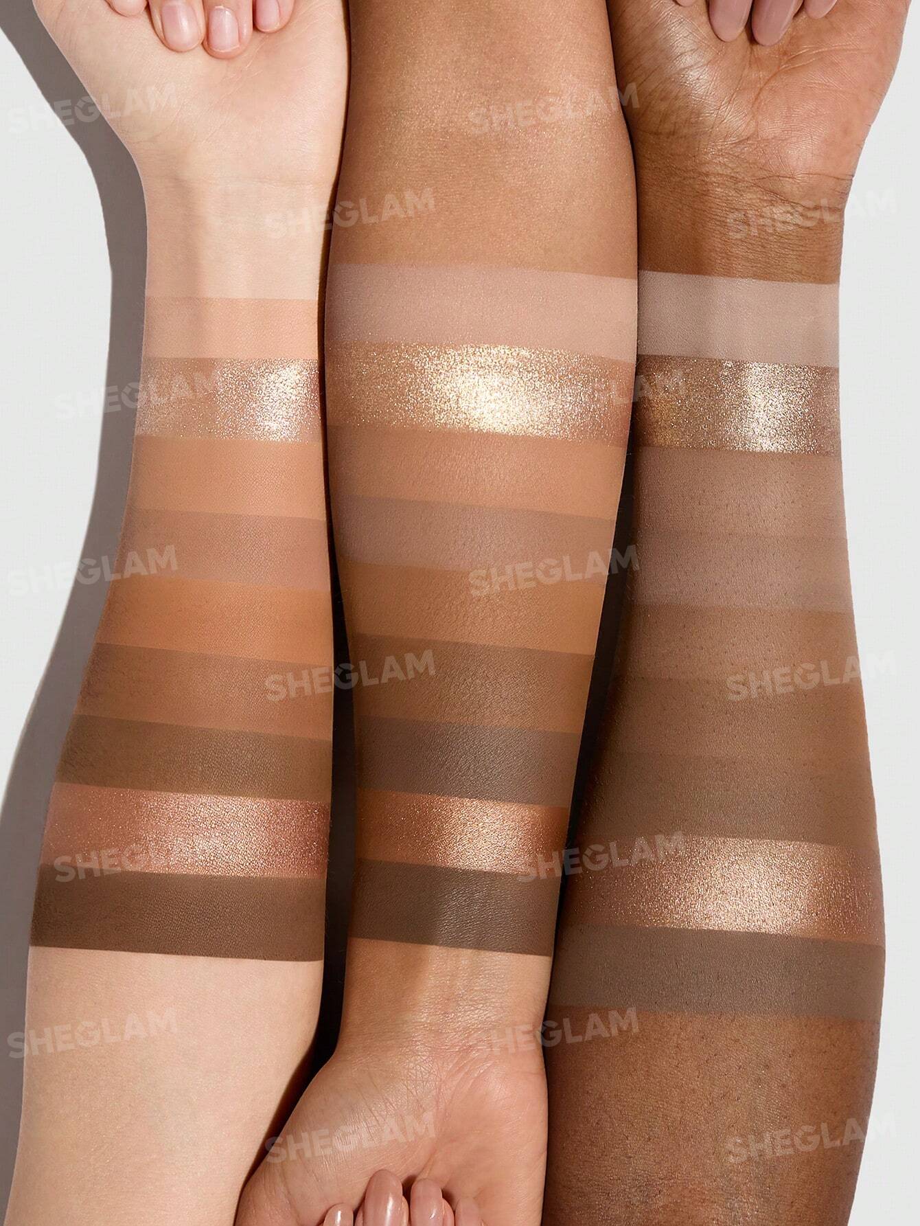 Sheglam 9-Pan Eyeshadow Palette- Coffee Shop