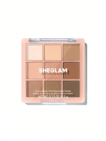 Sheglam 9-Pan Eyeshadow Palette- Forever Matte