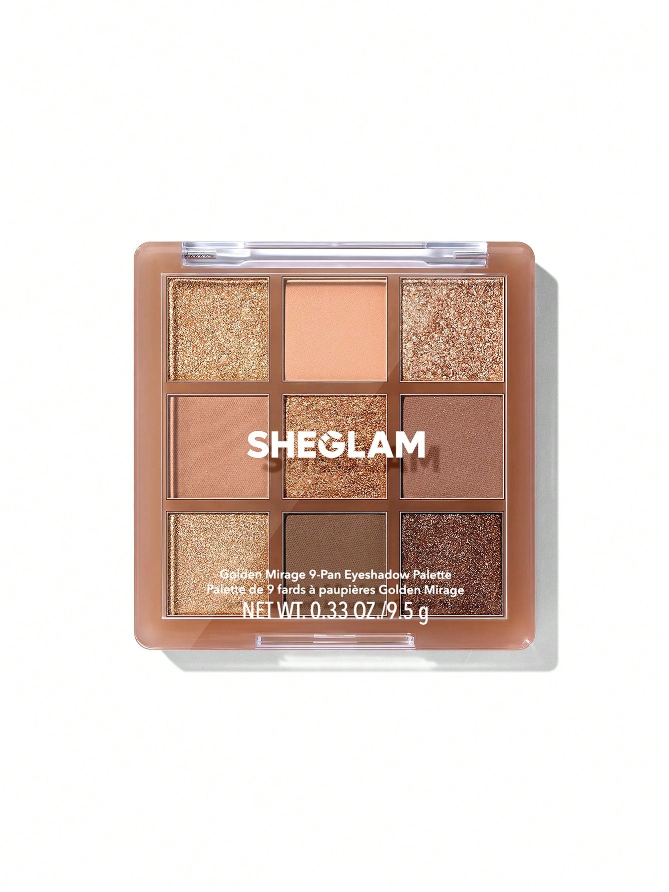 Sheglam 9-Pan Eyeshadow Palette- Golden Mirage