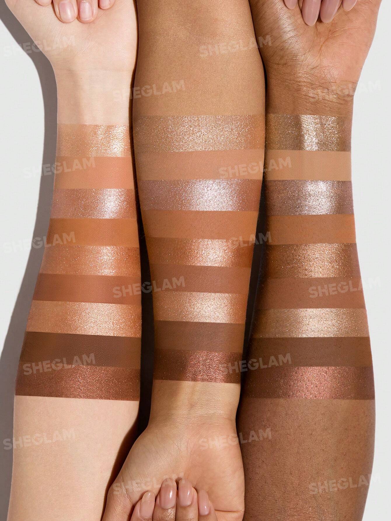 Sheglam 9-Pan Eyeshadow Palette- Golden Mirage