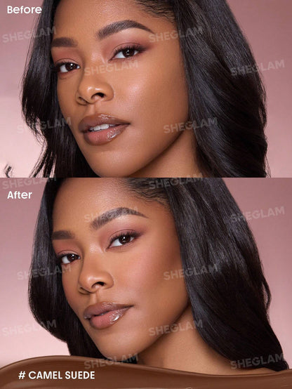 Sheglam Buttery Buff Contour & Bronzer Stick-Camel Suede