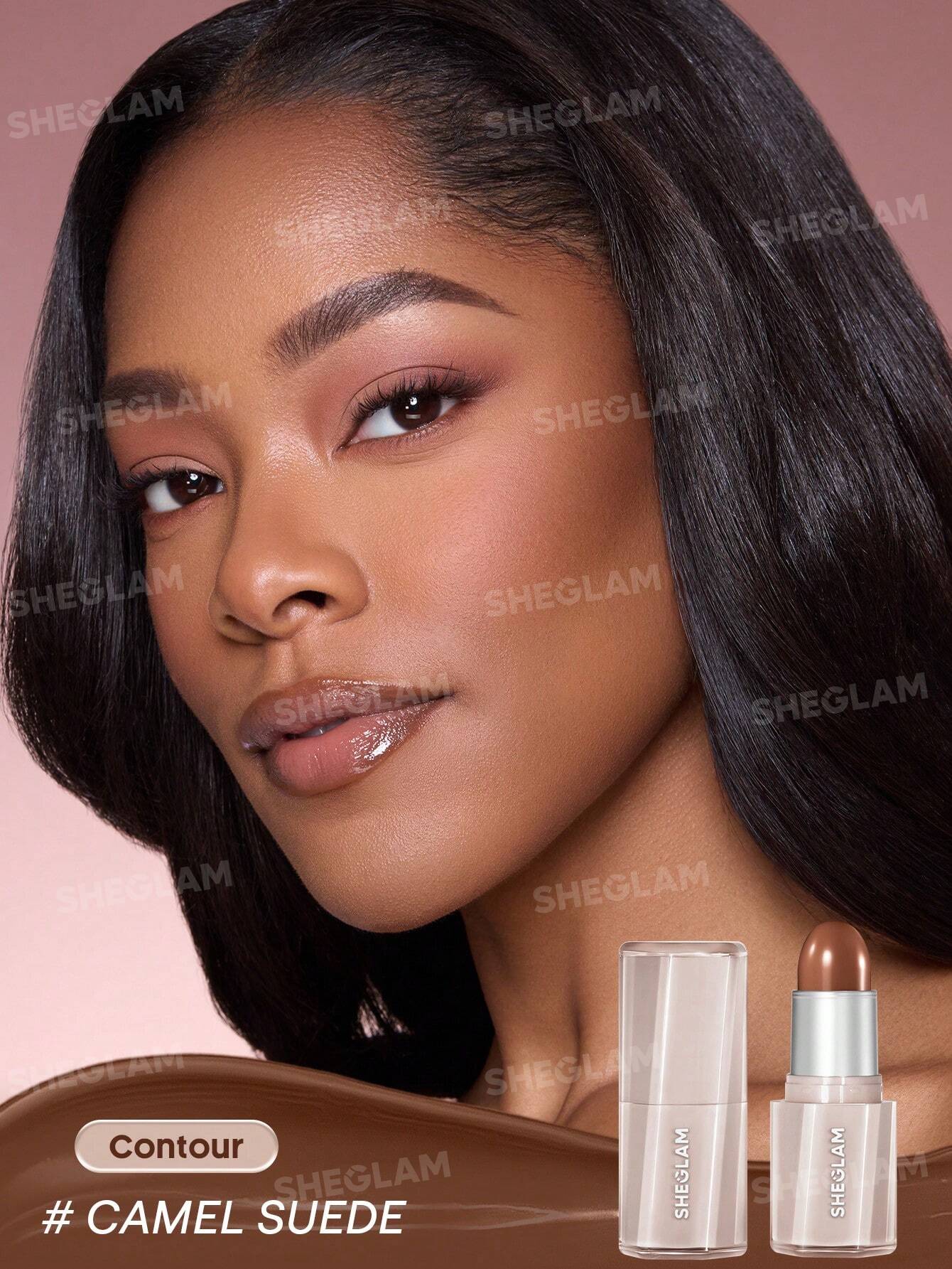 Sheglam Buttery Buff Contour & Bronzer Stick-Camel Suede
