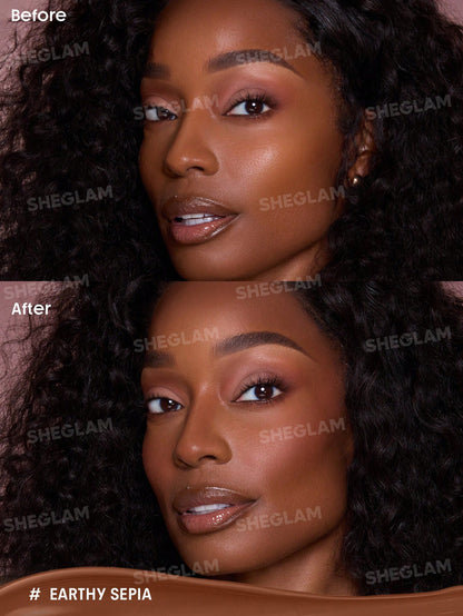 Sheglam Buttery Buff Contour & Bronzer Stick-Earthy Sepia