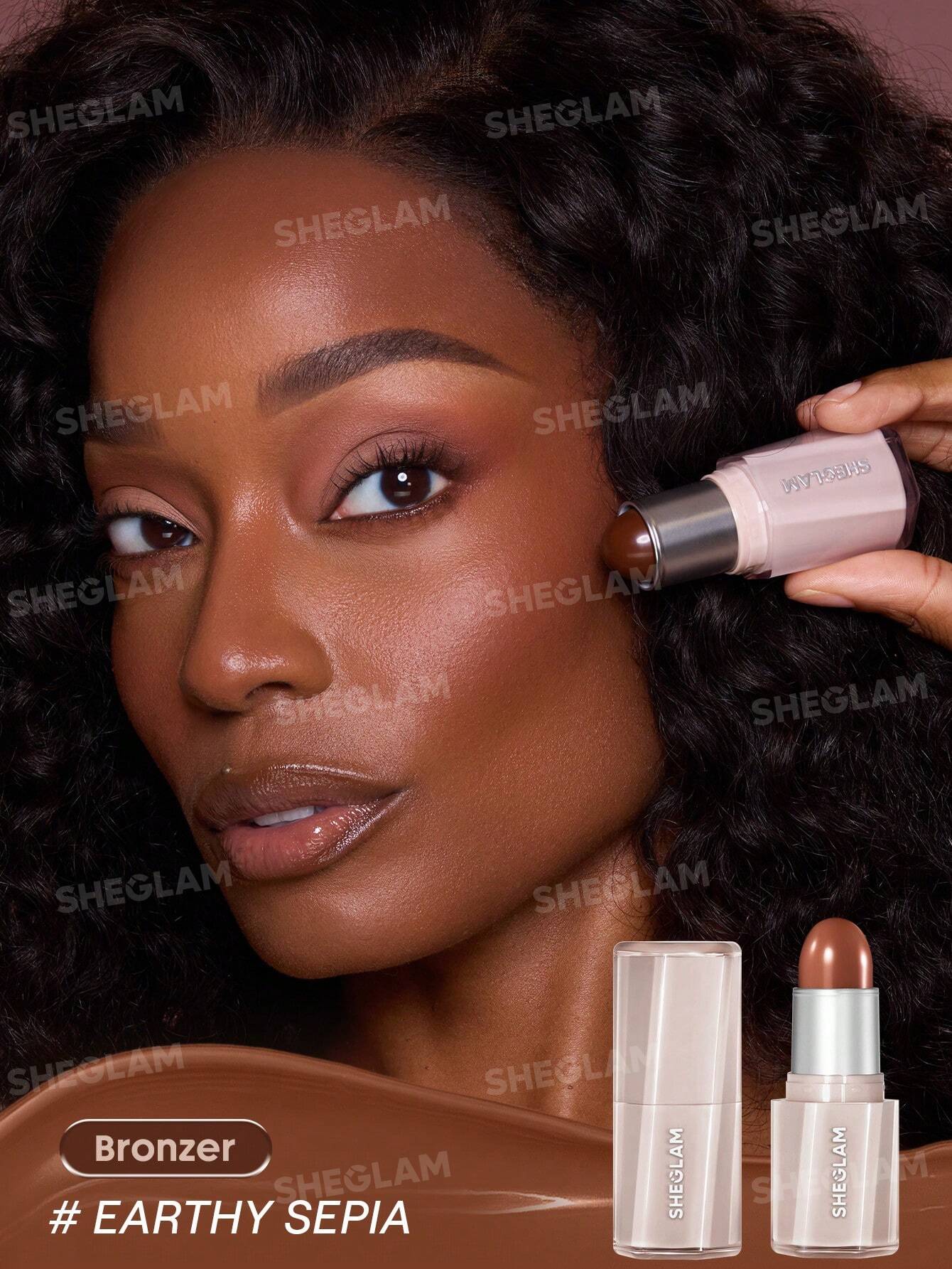 Sheglam Buttery Buff Contour & Bronzer Stick-Earthy Sepia