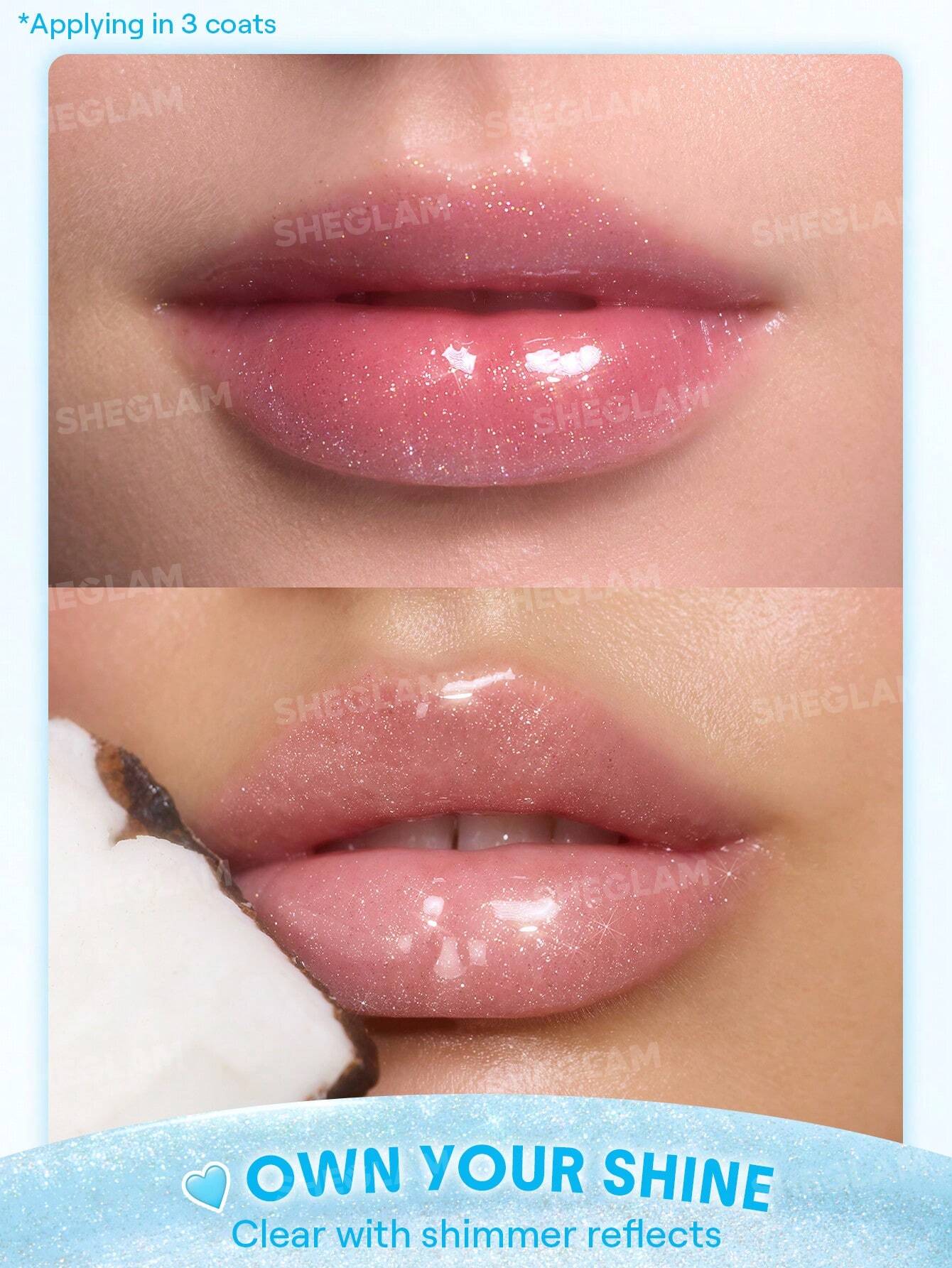 Sheglam Crystal Glaze Moisturizing Lip Care- Own Your Shine