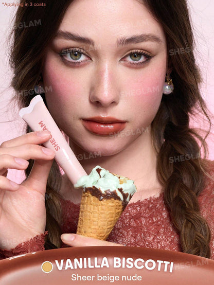 Sheglam Crystal Glaze Moisturizing Lip Care- Vanilla Biscotti