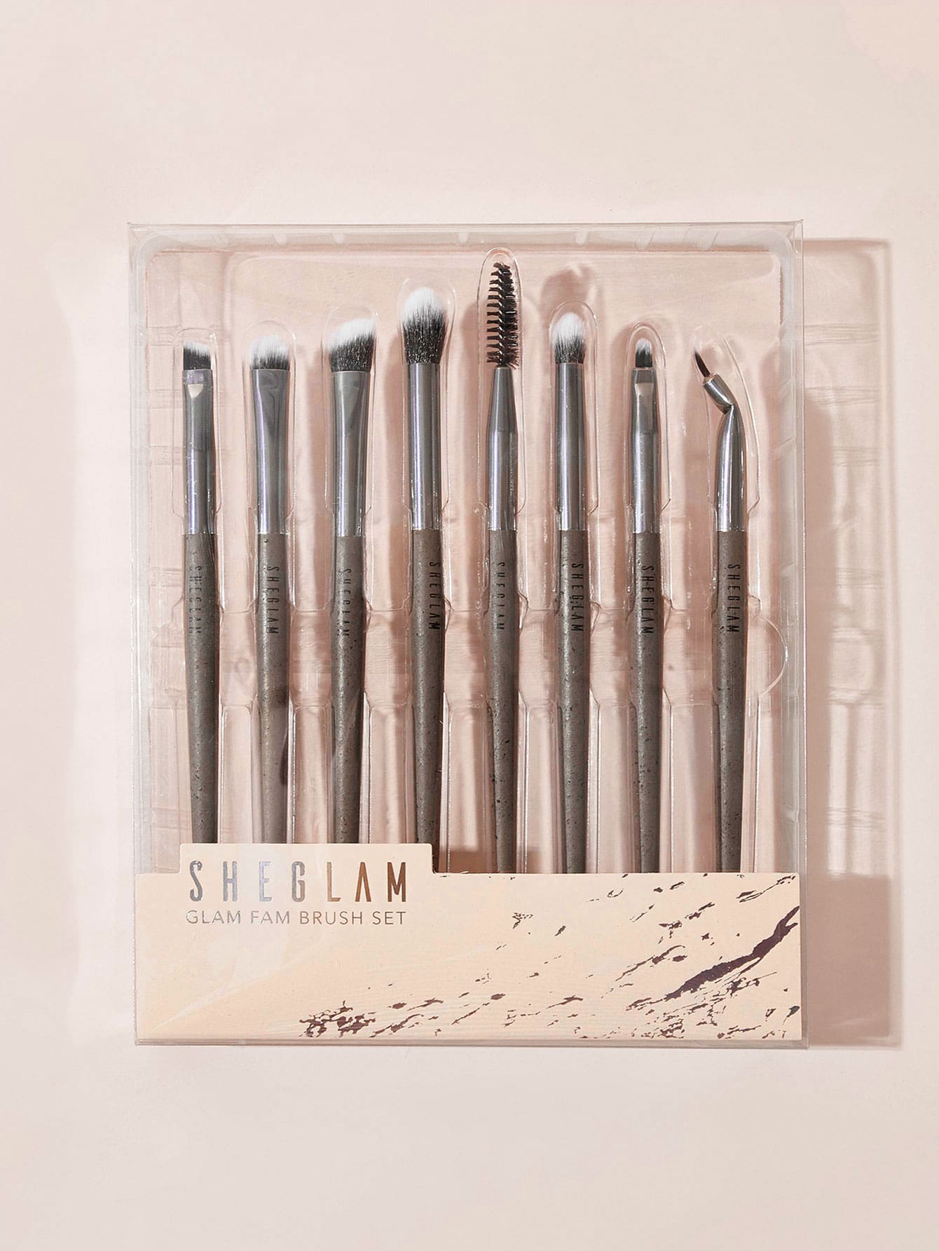 Sheglam Glam Fam Brush Set- Coffee Brown