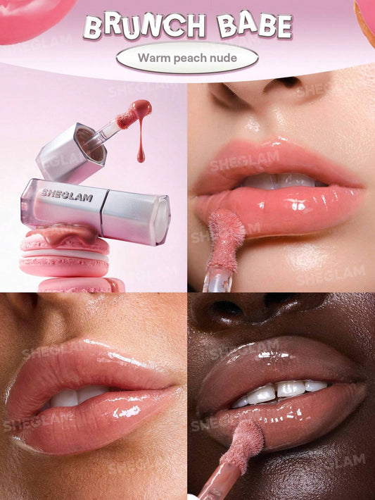 Sheglam Glass Lock Air Gloss-Brunch Babe