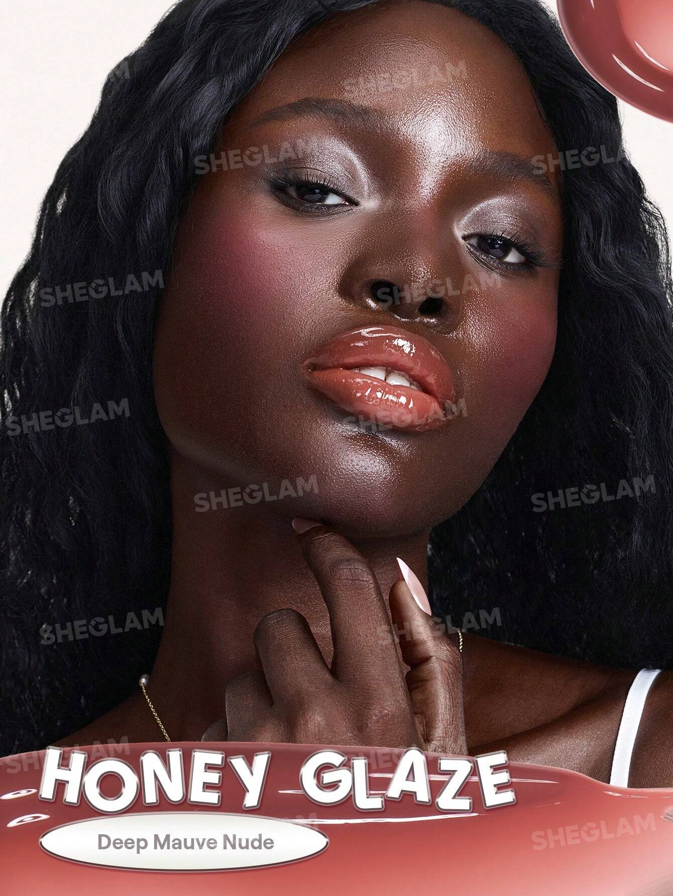 Sheglam Glass Lock Air Gloss-Honey Glaze