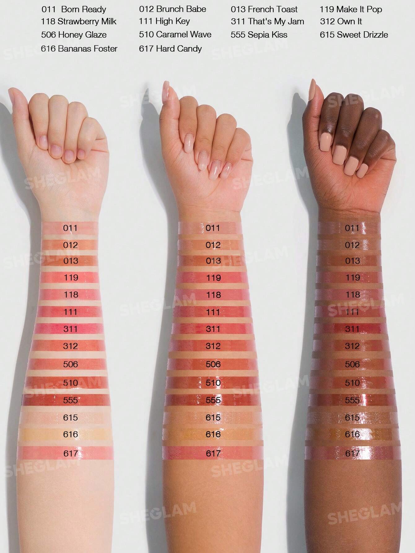 Sheglam Glass Lock Air Gloss-Strawberry Milk