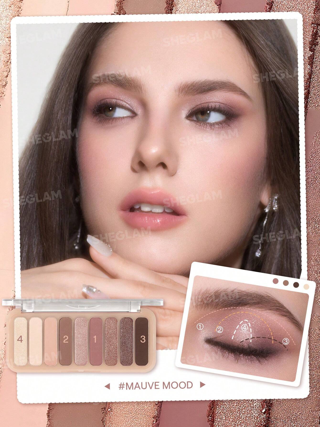 Sheglam Mauve Mood Eyeshadow Palette