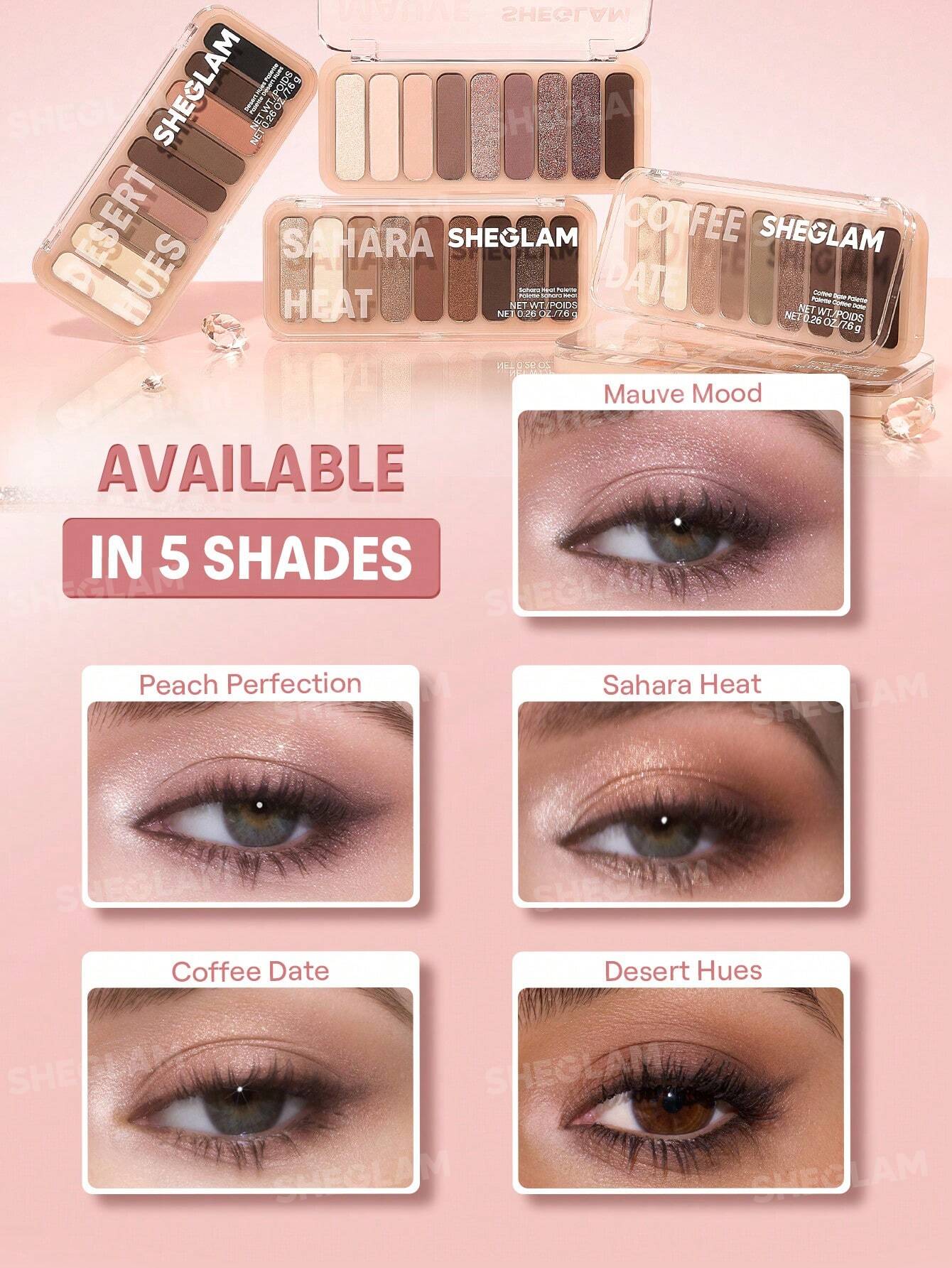 Sheglam Mauve Mood Eyeshadow Palette