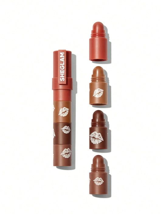 Sheglam Mega Lip Stacks- Brownie Stack