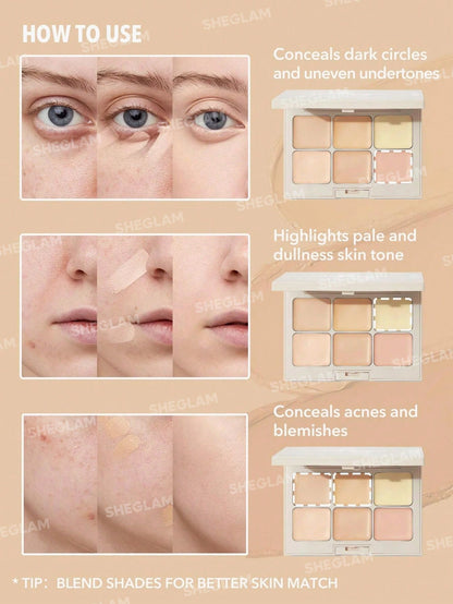 Sheglam Multi-Fix Concealer and Color Corrector- Vanilla