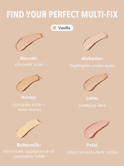 Sheglam Multi-Fix Concealer and Color Corrector- Vanilla