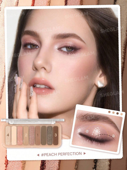 Sheglam Peach Perfection Eyeshadow Palette