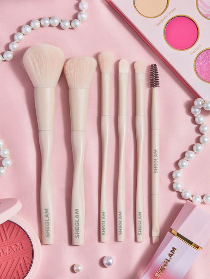 Sheglam Pro Core Brush Kit- Beige