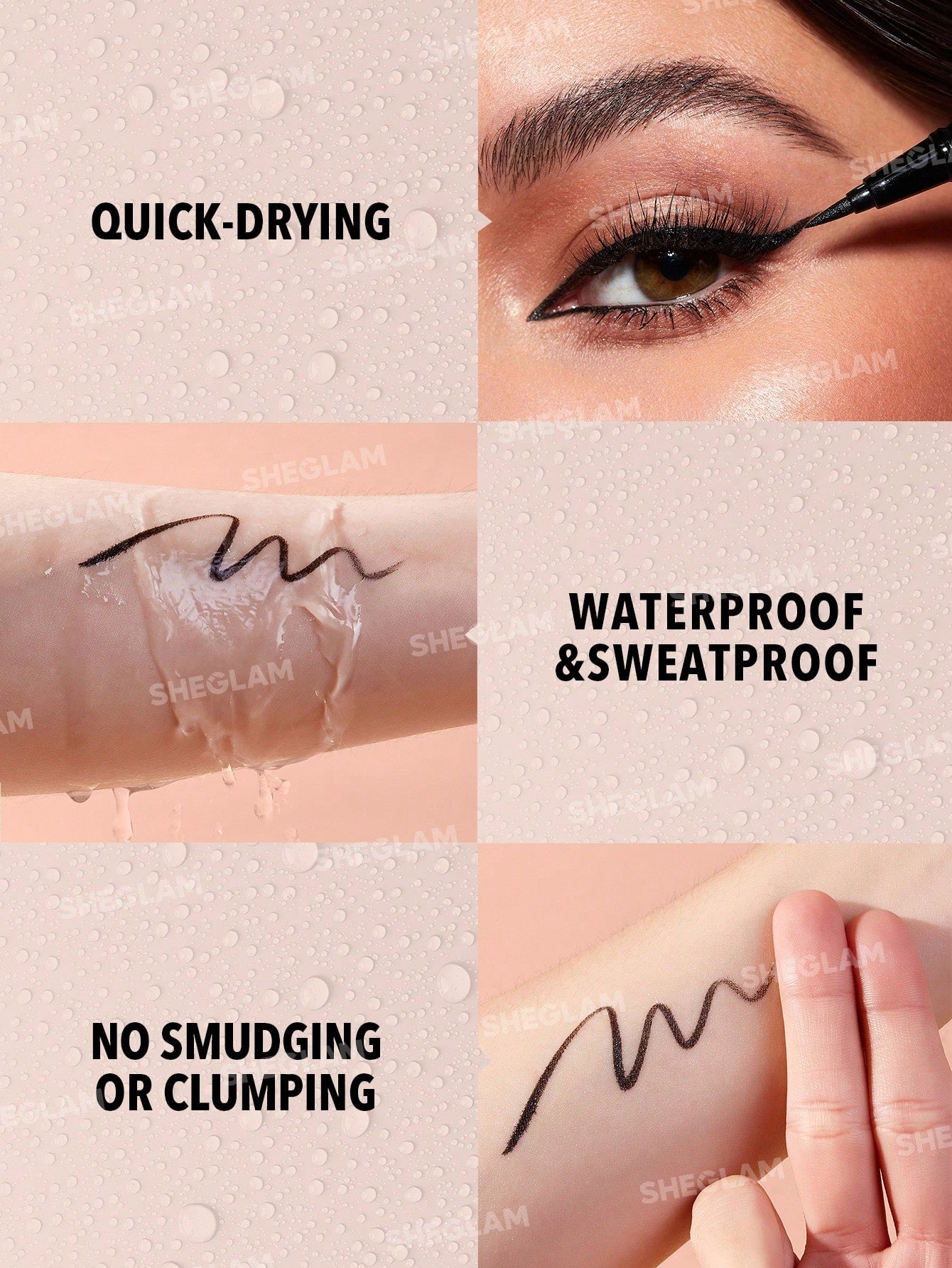 Sheglam Uninterrupted Waterproof Liquid Eyeliner 0.5ml