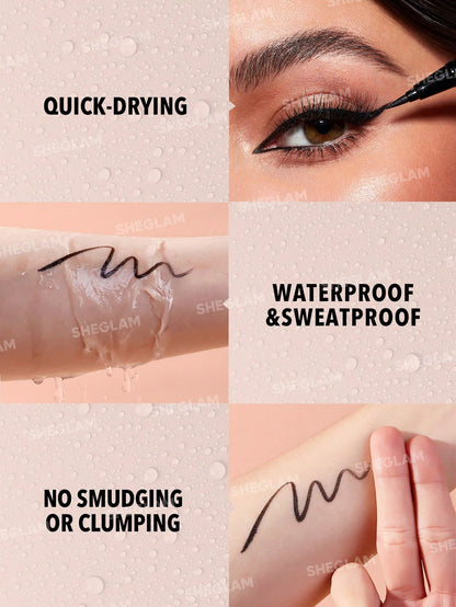 Sheglam Uninterrupted Waterproof Liquid Eyeliner 0.5ml