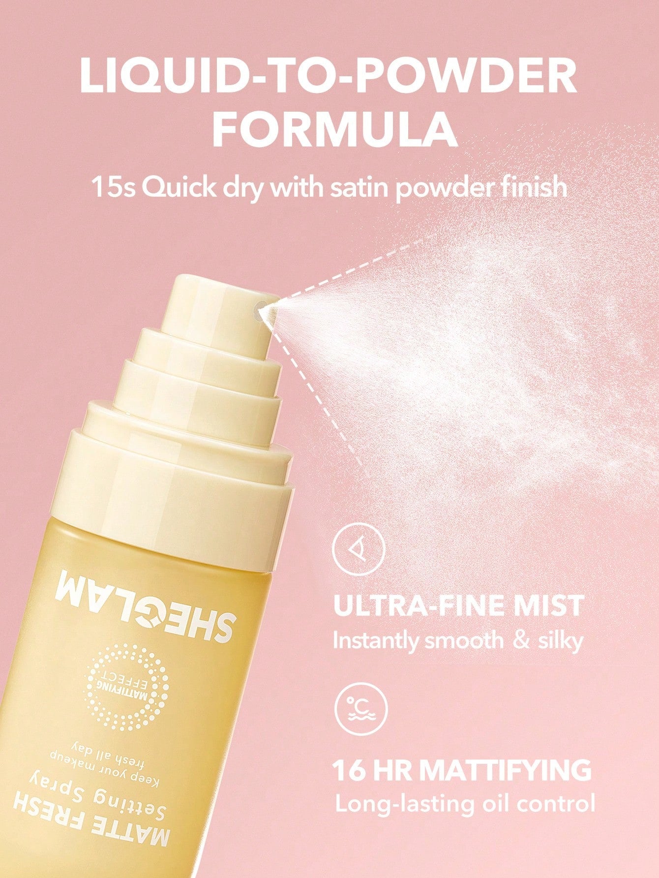 Sheglam Matte Fresh Setting Spray 55ml