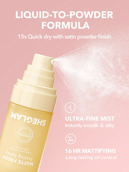 Sheglam Matte Fresh Setting Spray 55ml