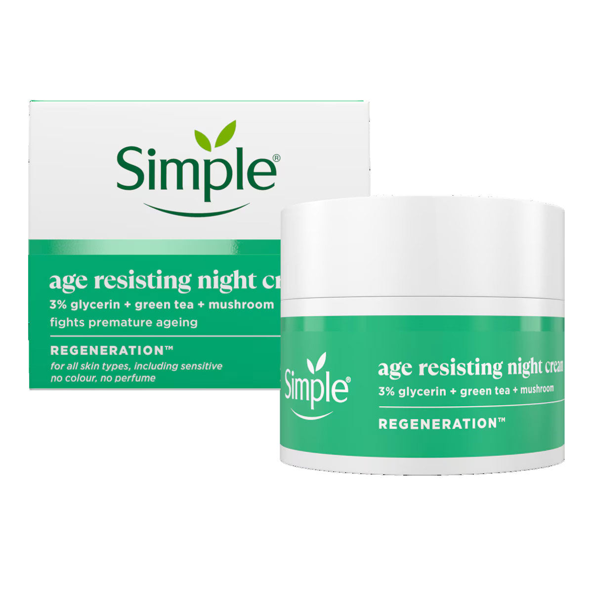 Simple Regeneration Age Resisting Night Cream 50ml