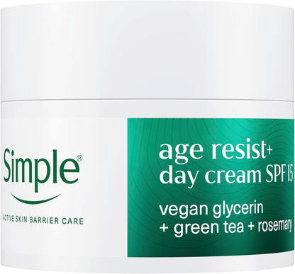 Simple Age Resist+ Day Cream SPF15 50ml