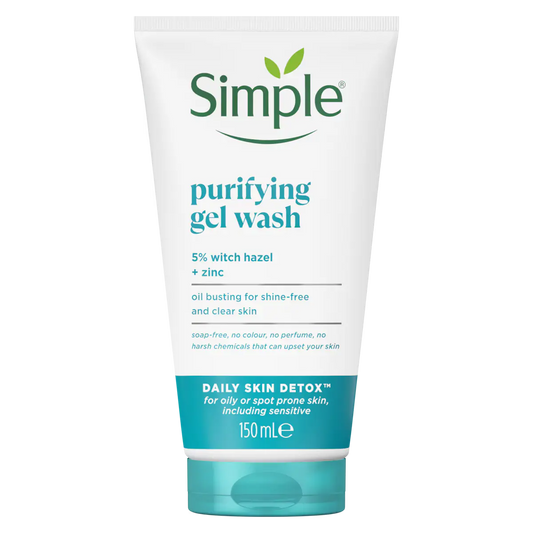 Simple Daily Skin Detox Purifying Gel Wash 150ml