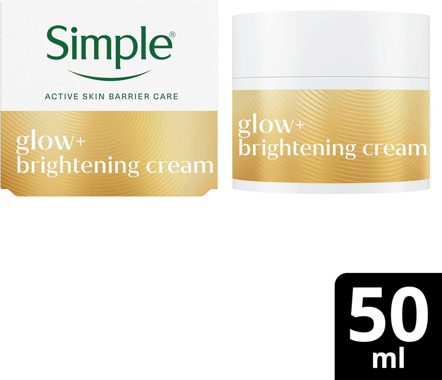 Simple Glow+ Brightening Cream 50ml