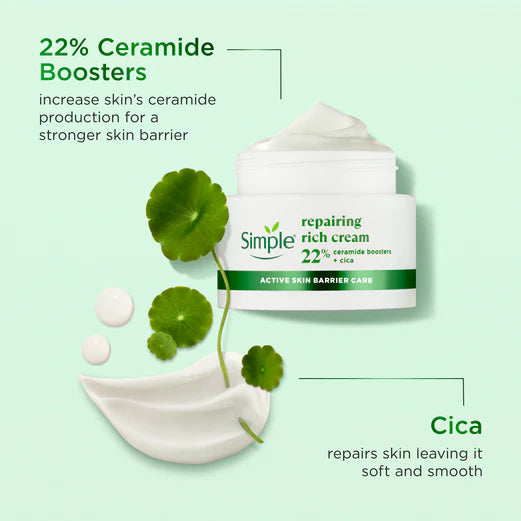 Simple Repairing Rich Face Cream Moisturiser 50ml