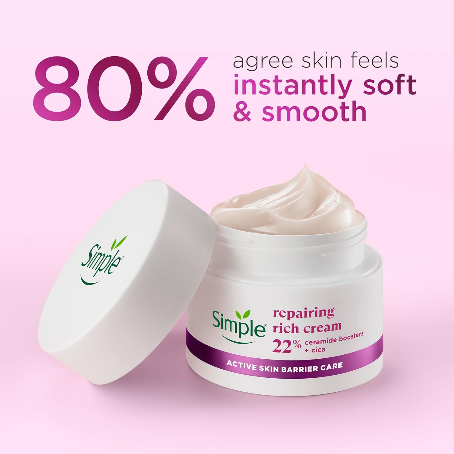 Simple Repairing Rich Face Cream Moisturiser 50ml