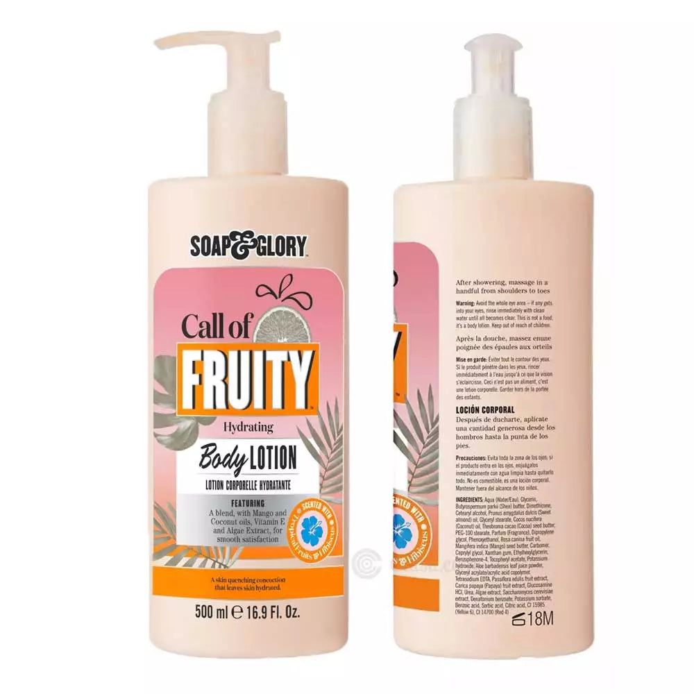 Soap & Glory Call of Fruity Hydrating Body Lotion 500ml