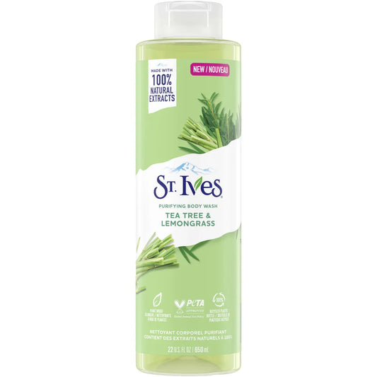 St. Ives Purifying Tea Tree & Lemongrass Body Wash 650ml