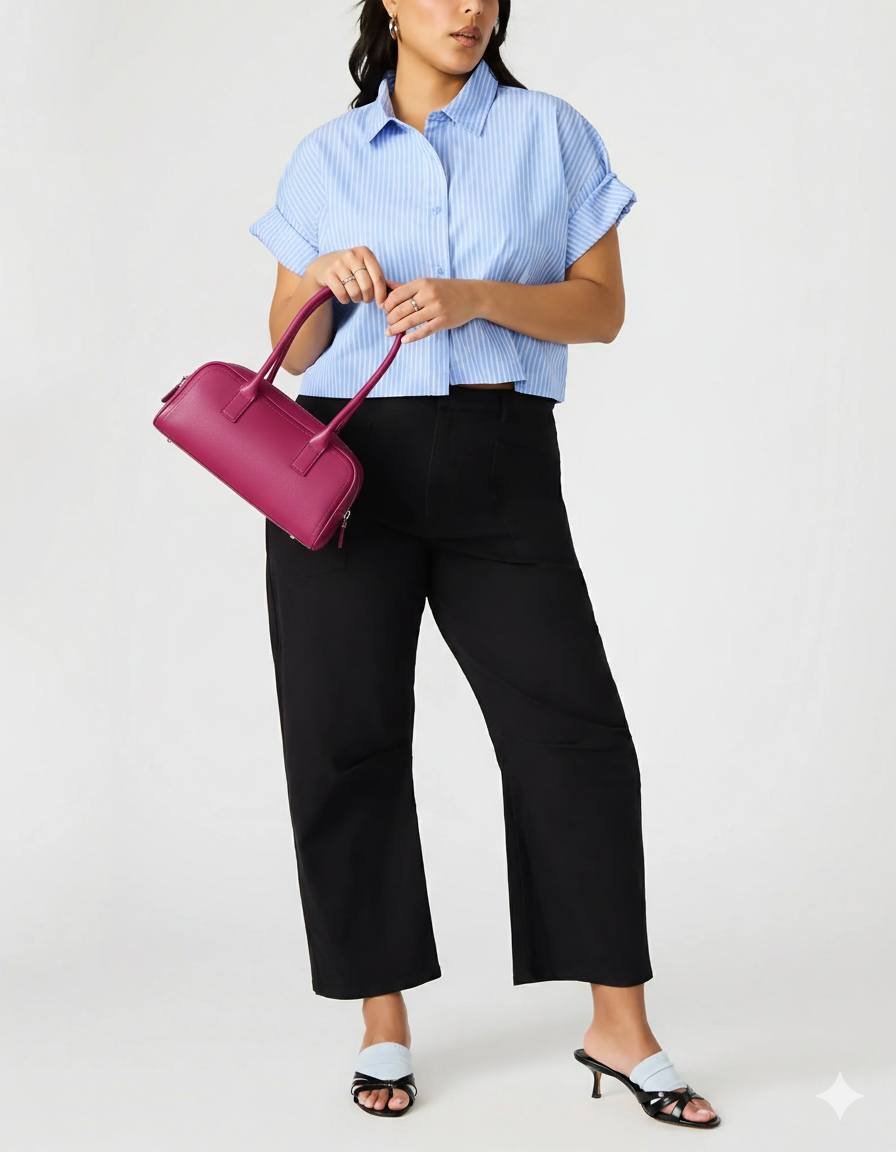 Steve Madden Banise Shoulder Bag- Fuchsia