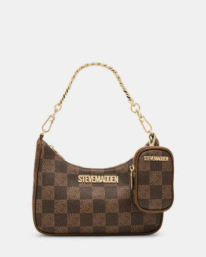 Steve Madden Bvital-7 Crossbody Bag- Olive/gold