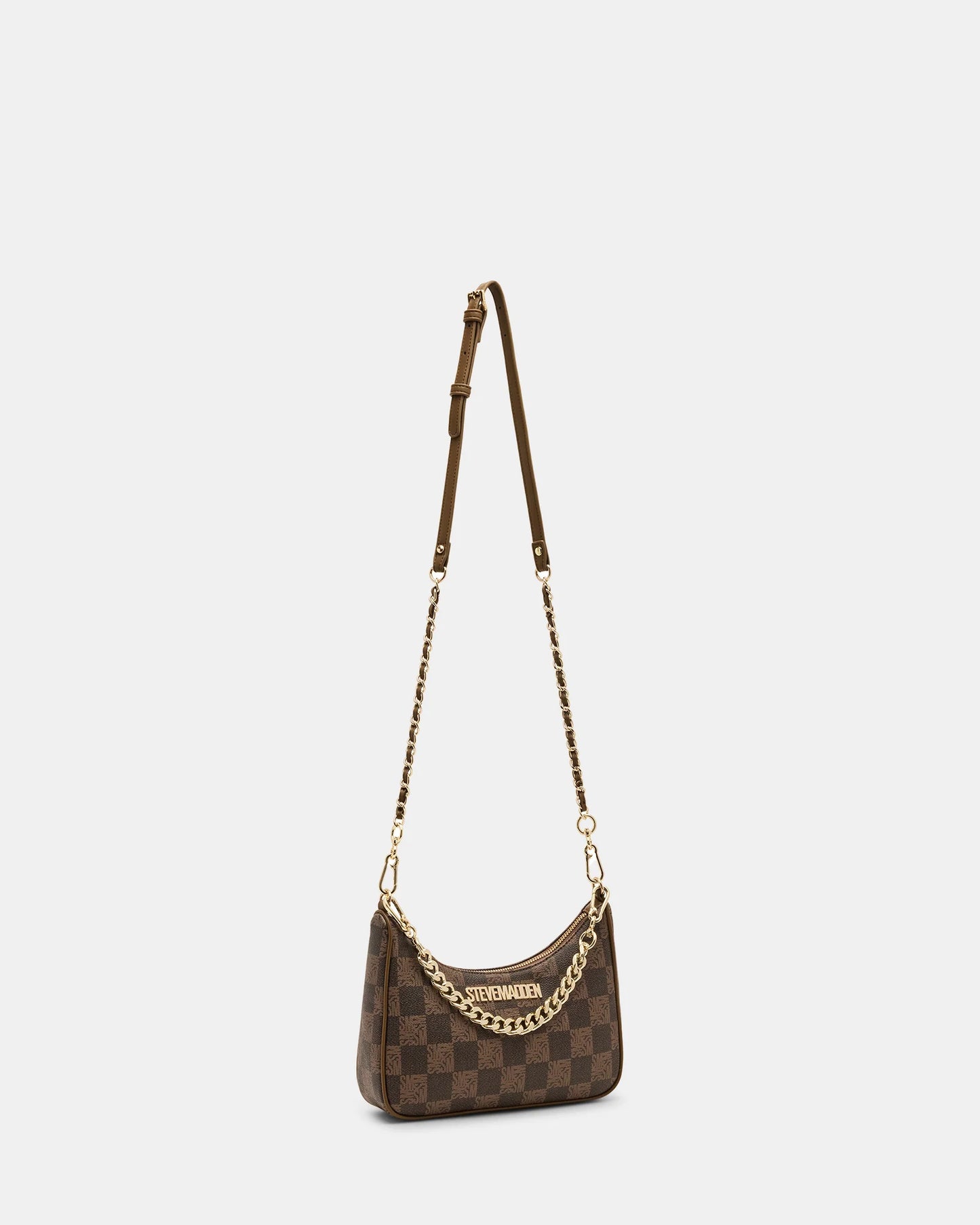Steve Madden Bvital-7 Crossbody Bag- Olive/gold