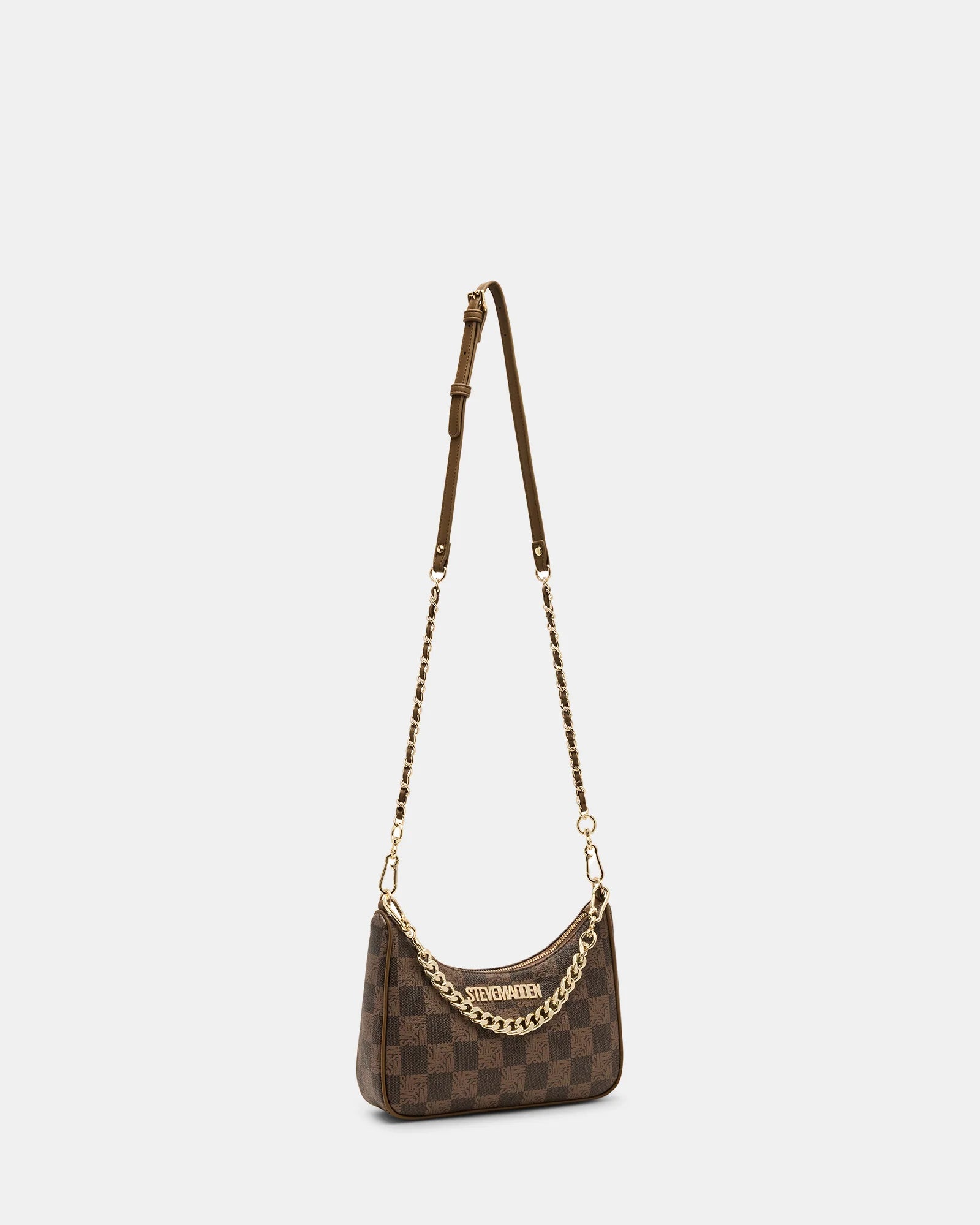 Steve Madden Bvital-7 Crossbody Bag- Olive/gold