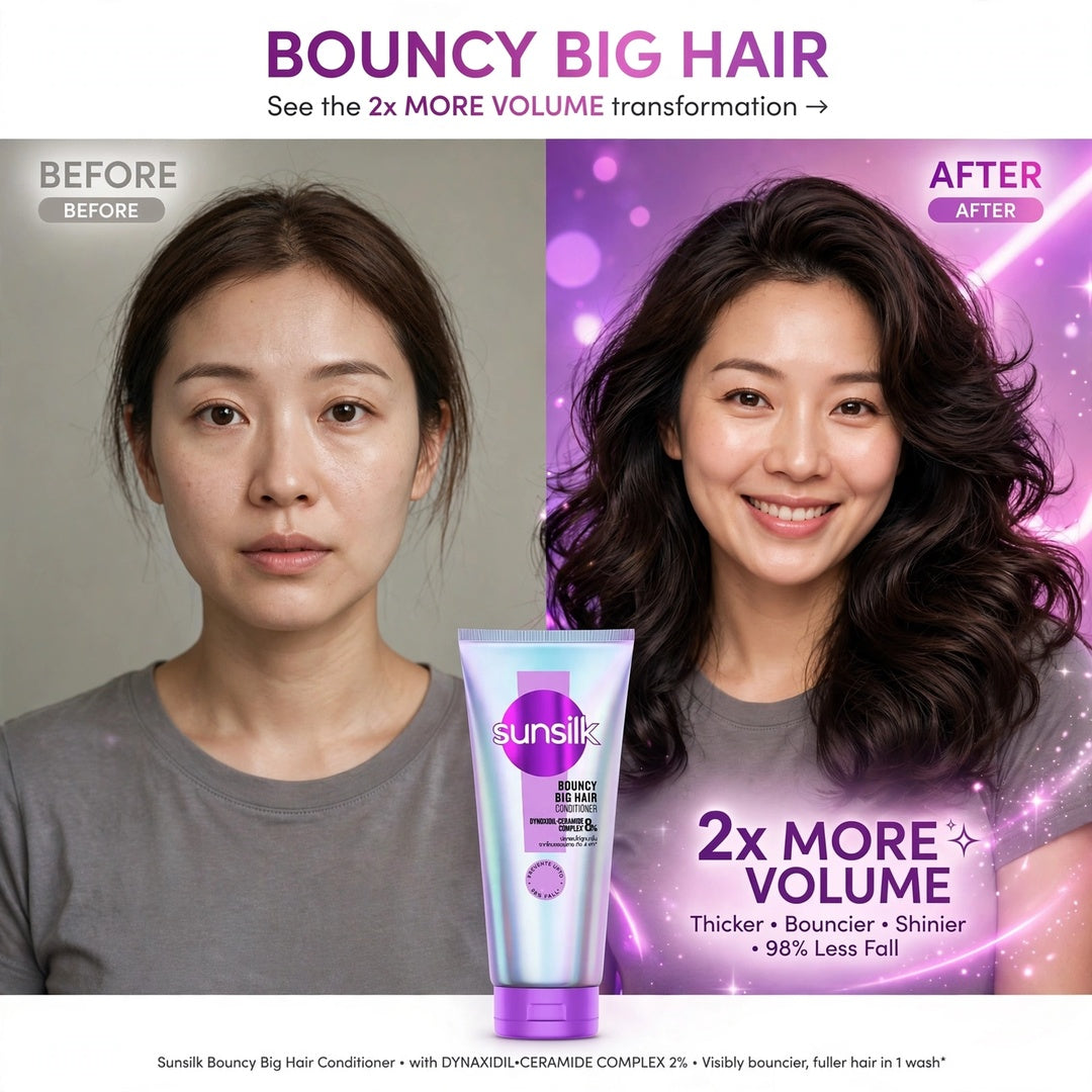 Sunsilk Bouncy Big Hair Conditioner 320ml